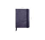 CUIRISÉ Carnet souple A6, 144 pages unies - Pétrole