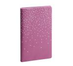 Agenda de poche Espace 17 Amélie 9 x 17,5 cm Semainier Janvier à Décembre 2027 - Couleurs assorties