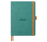 Rhodiarama Goalbook souple A5 240 pages dot papier ivoire 90g - Eau