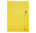 Packung mit 25 Fenstermappen Forever 130g, 22x31 cm für DIN A4, plastikfrei - Farben sortiert