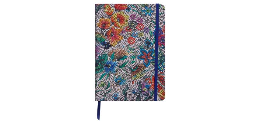 CÉLESTE Carnet A5 souple 144 pages, Lignées Multicolores