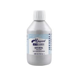Gutta/Serti Metall auf Wasserbasis, 250ml, Silber - Silber