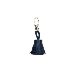 Lawrence LEATHER Key ring 4x2,5 cm Blue