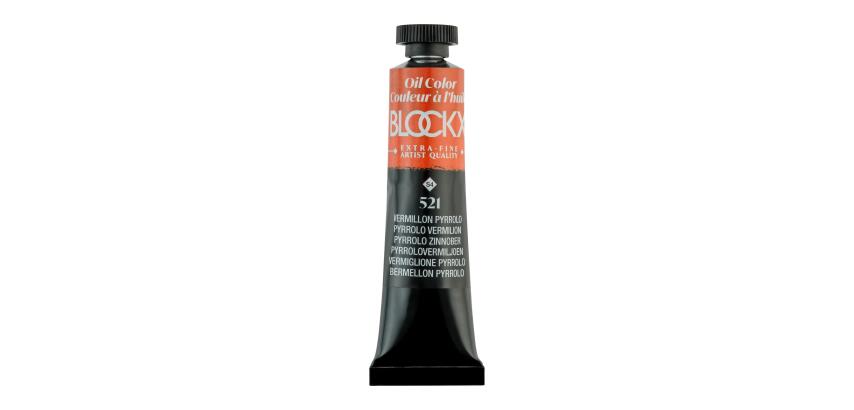 Peinture à l'huile extra-fine tube 20ml - Vermillon pyrrolo