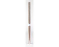 Rouleau couvre-livres cristal non adhésif PVC 8/100ème 2 m x 0,70 m Présentoir - Transparent