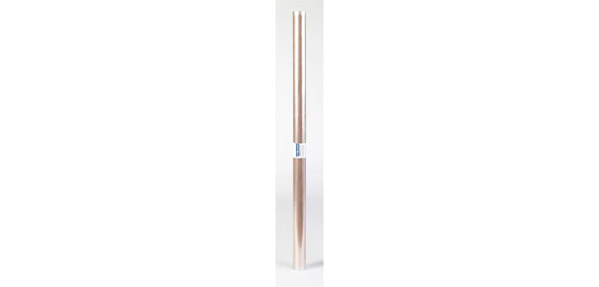 Rolls 2mx0,70m of adhesive Crystal PVC 80µ book cover, in display - Transparent