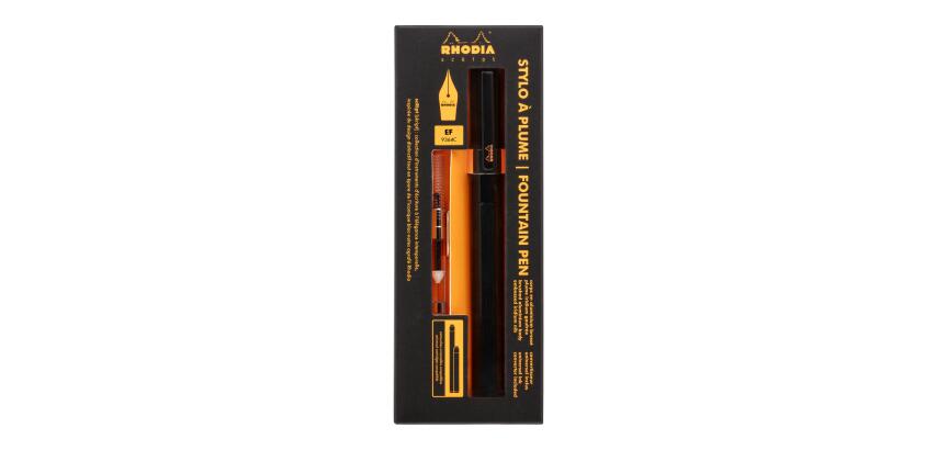 Rhodia Script Fountain Pen Nib EF - Black