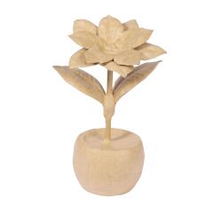 Poinsettia en pot 12x10x18,5 cm - Kraft