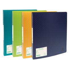 Classeur 2 anneaux plastifié Exacompta Forever A4 maxi - Dos 3 cm couleurs assorties