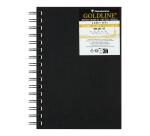 Goldline carnet spiralé 40F A5 140g portrait - Ivoire
