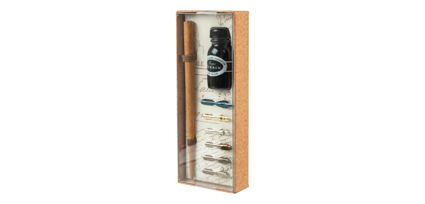 Petit coffret de calligraphie