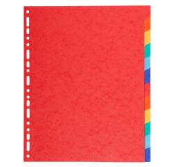 Div Forever Divider A4+ 220g 12P Vivid - Assorted colours