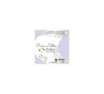 Paquet de 5 enveloppes Grain de Pollen 140x140mm 120g/m²