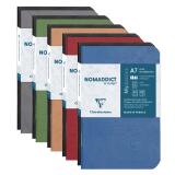 Set de 2 carnets piqûre Age Bag 7,5x12cm 48 pages petits carreaux Couleurs assortis - Assortis
