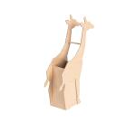 Giraffe pencil pot 15x5x23.5cm - Kraft