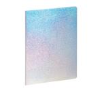 Notebook Ariel ligné et dots 15 x 21 cm - Argent