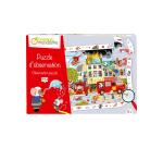 Puzzle d'observation, Pompiers - Rouge