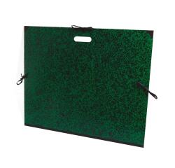Annonay Art Folder Ribbon & Handle, 59x72 - Green