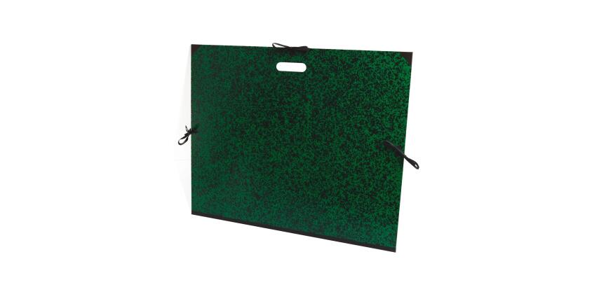 Carton à dessin Annonay poignée 59x72cm - Vert