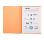 Pack of 30 folders SUPER 60 - 22x31cm - Assorted colours
