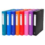 Boite de Classement Exabox Dos 40mm polypropylène 7/10e OPAK - A4 - Couleurs assorties