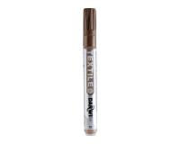 DARWI TEX OPAK, Textilmarker opak, Spitze 2mm, Inhalt 6ml, Dunkelbraun - Dunkelbraun