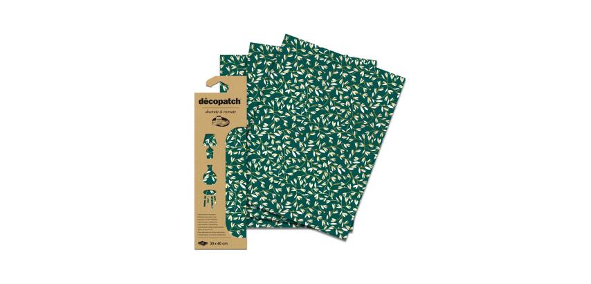 <p>Folder 3 Foil Sheets Ref 938 - Green</p>