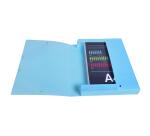 Boite de classement à élastiques dos 40mm PP Candy Tidy - Couleurs assorties