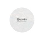 PAPIERS MARBRÉS, Etui de 50 feuilles Pollen 210x297mm 120g/m2 - Bleu marbré
