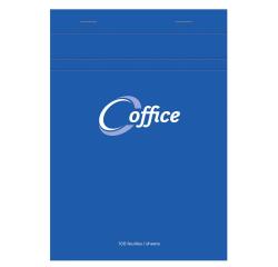 Calligraphe Stapled Office Pad A5 Squared 56gsm, 50 sheets - Blue