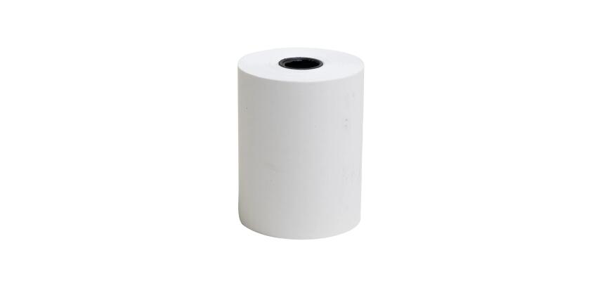 Bobine pour tickets de carte bancaire 57x46mm - 24m - 1 pli thermique 55g/m2 sans Phenol - Blanc