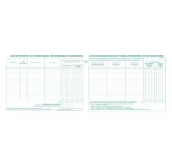 Piqûre Garagistes - Occasion intérieur & Export - avec registre de comparaison -texte NL - 80 pages