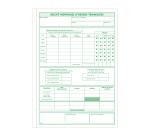 Manifold R.T.T Enregistrement du temps de travail 50 feuillets dupli autocopiants