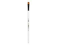 Darwi For You flat brush 9.50 mm size 8 - White