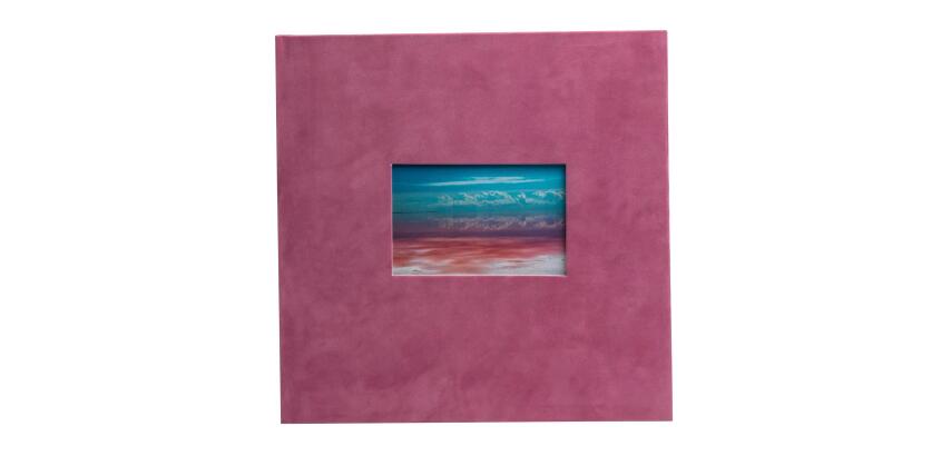 Photo album book 30 white pages Skandi - Old Pink