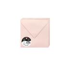 Enveloppe 165 x 165 mm Pollen Clairefontaine 120 g/m² sans fenêtre avec patte gommée - Paquet de 20