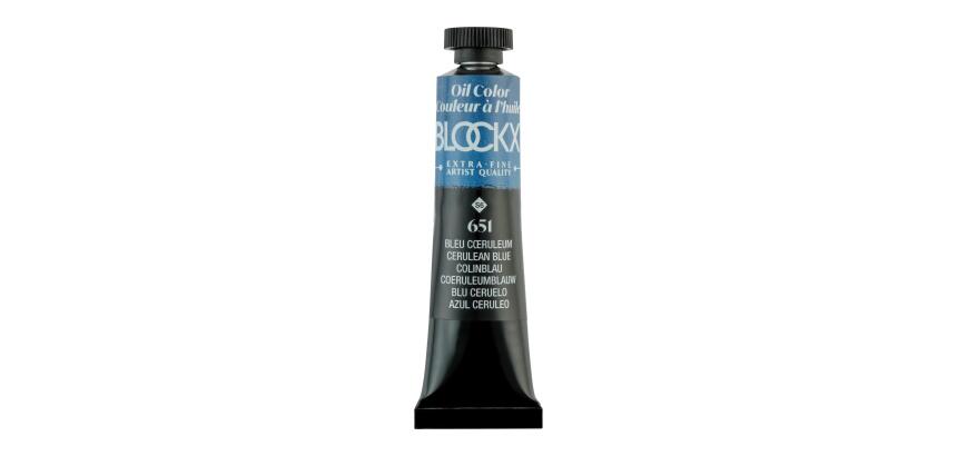 Peinture à l'huile extra-fine tube 20ml - Bleu Coeruleum