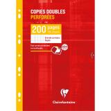 Double sheets, A4, ruled, 200 pages