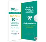 Papier Calque pochette 10F A3 90/95g