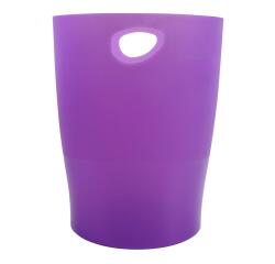 Papierkorb Ecobin, 15 Liter, Chromaline