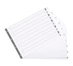 Div Mylar Dividers A3 White 1-10 - White