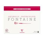 Fontaine bloc collé 4 côtés 25F 42x56cm 300g grain fin