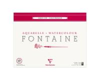 Fontaine bloc collé 4 côtés 25F 42x56cm 300g grain fin