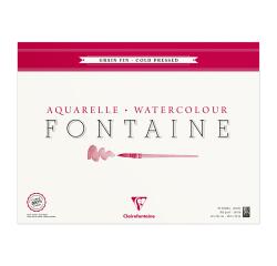 Fontaine bloc collé 4 côtés 25F 42x56cm 300g grain fin