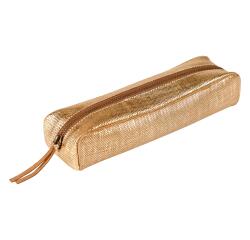 KLEO-PATHRA LEDER Tas rechthoekig 21x6x4cm - goud
