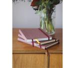 Rhodia ORANGE Botanical Collection - Hardcover A5 Lined Notebook, 192 Pages - Amaranth