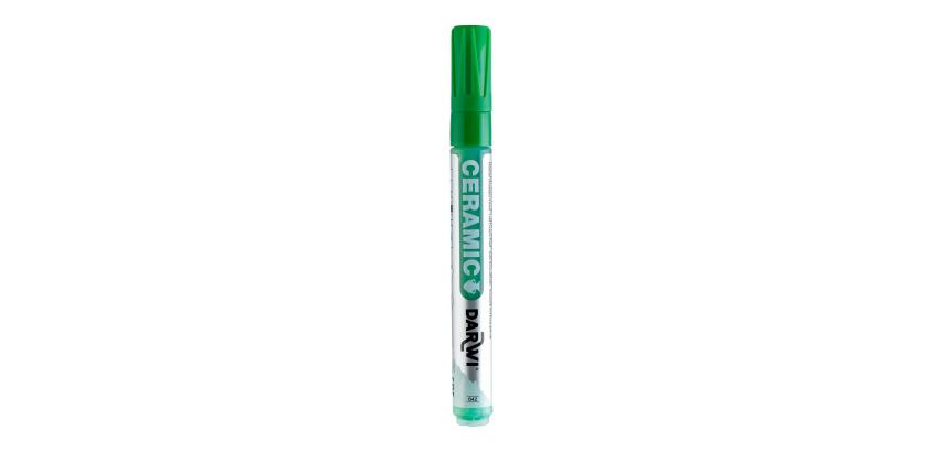 Darwi Ceramic Paint Marker - 2 mm - Bottle Green
