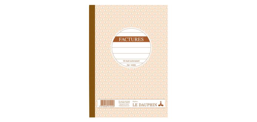 Selbstdurchschreibendes Papier 210x148 Rechnungen 50 Duplikate - Hafer