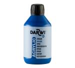 DARWI Acrylfarbe opak, Flasche 250ml, Dunkelblau - Dunkelblau