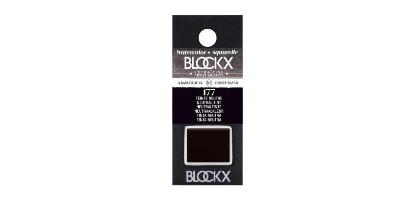 Aquarelle extra-fine demi-godet - Teinte neutre